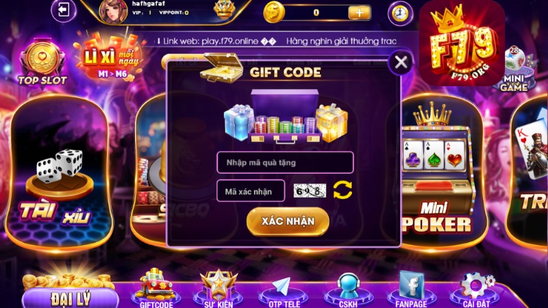 Giftcode F79 - Quà Tặng Bất Ngờ Đang Chờ Bạn Khám Phá
