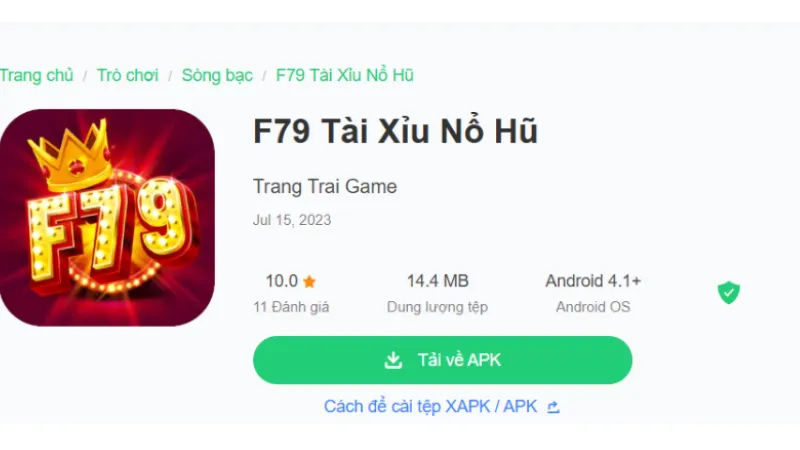 Hướng dẫn tải app F79 về điện thoại IOS và Android